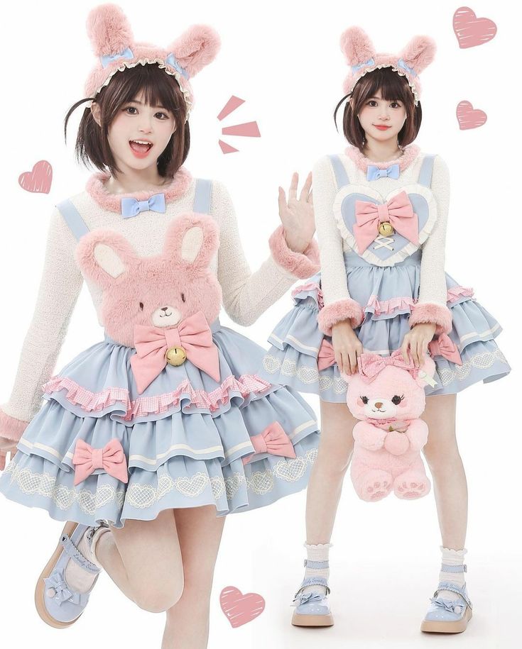 Overall Character Design, Devil Inspired, Christmas Piano, Kawaii Outfit, Cute Asian Fashion, Lolita Outfits, Pastel Outfit, Sugar Lips, Kawaii Fashion Outfits