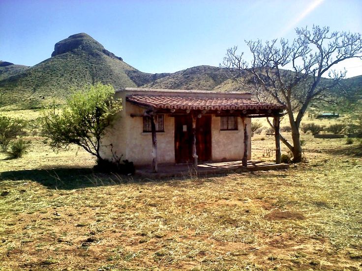 a small building in the middle of nowhere