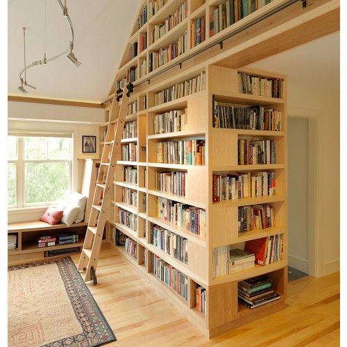 an image of a book shelf with books on it and the words don welch architecture,