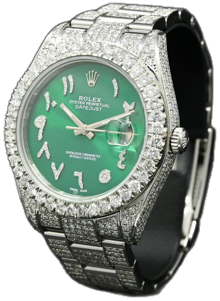 Green Face Rolex Women, Rolex Datejust Mint Green, Rolex Green Dial, Rolex Day Date Green Dial, Rolex Day Date Platinum Ice Blue, Rolex Datejust, Rolex, Stainless Steel, Green