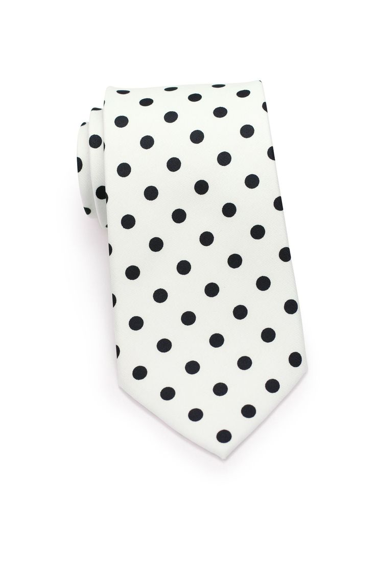 Looking for a necktie to match your suit for a wedding or formal occasion? Consider a white and jet black polka dot necktie! This stylish accessory is versatile and pairs well with a range of suits and tuxedos. The combination of classic black and white with a playful polka dot pattern adds a touch of personality to your outfit while maintaining a sophisticated look. Whether you're shopping for suits or looking to upgrade your formalwear collection, this necktie is a great choice for any occasio Suit For A Wedding, Tuxedos, Polka Dot Pattern, Black Polka Dot, Stylish Accessories, Jet Black, White Polka Dot, Necktie, Formal Occasion