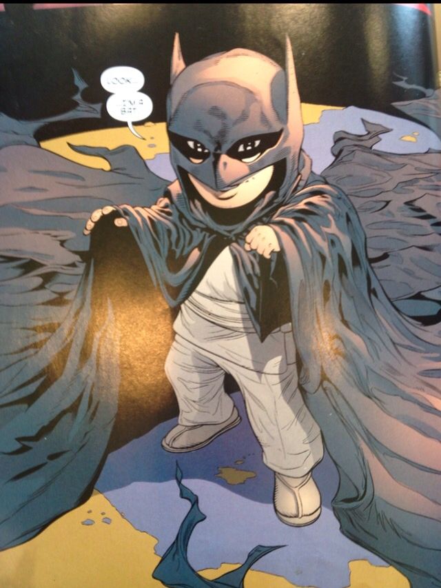 a comic book cover with a cartoon character dressed as batman