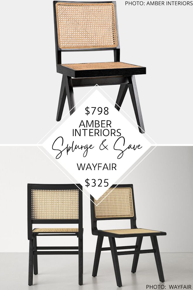 two chairs with the same price for each chair, one is $ 799 and the other