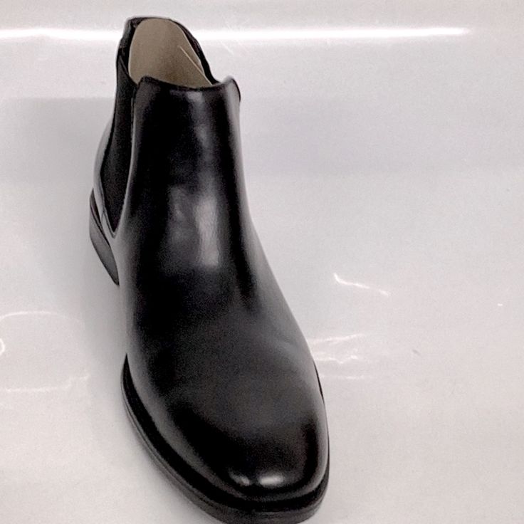 Whether You’re Heading Out To Work Or Your Going For Free Time This Mens Boot Will Entertain You With The Best Upmost Quality Of All Madden Mens Shoes We Have Really Quality When It Comes To Going On Walks Or Going To Work Round Toe Pull On Chelsea Boot Contrast Boot Section Black Boot Chelsea Spot Clean Imported Business Black Ankle-high Chelsea Boots, Black Ankle-high Chelsea Boots For Business, Ankle-high Black Chelsea Boots For Business, Casual Chelsea Boots With Almond Toe For Business, Black Ankle-high Leather Shoes For Business, Black Slip-on Boots For Business, Casual Business Chelsea Boots Slip-on, Casual Slip-on Chelsea Boots For Business, Classic Ankle-high Dress Shoes For Business