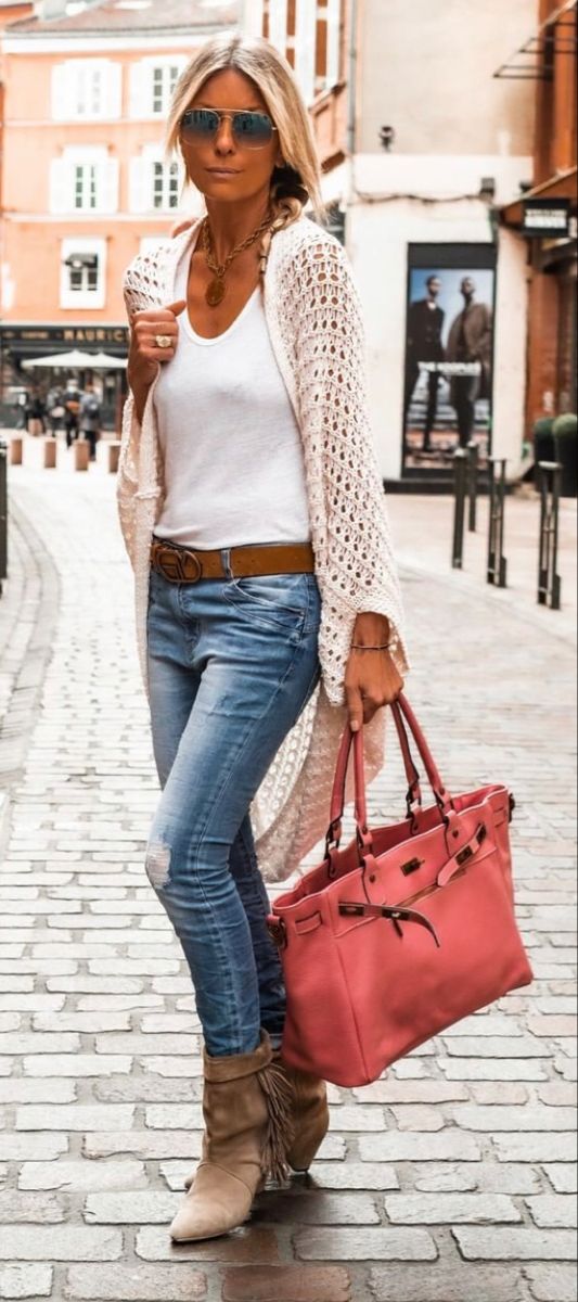 Spring Texas Outfits, Casual Chic Outfits, Looks Jeans, Stylish Outfits For Women Over 50, Blouse Casual Fashion, Chique Outfits, Casual Chique, Mode Casual, Women's Casual Style