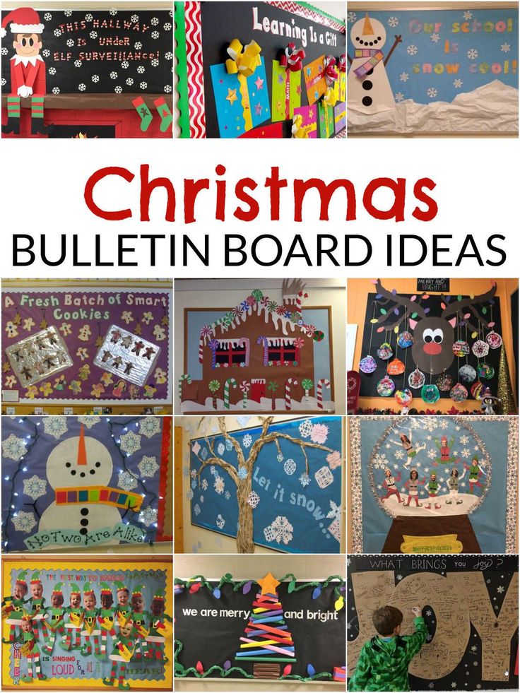 christmas bulletin board ideas for the classroom to help students learn how to make their own decorations