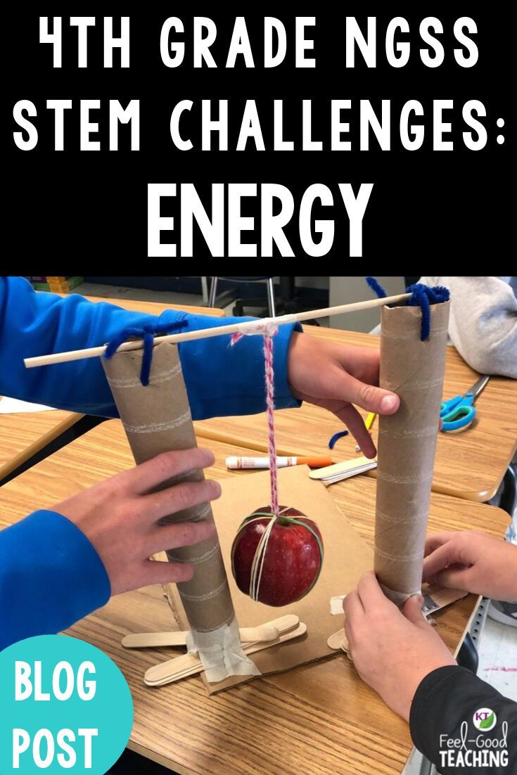 Looking for 4th grade NGSS STEM Challenge Activities for energy? Energy transfer, potential & kinetic energy, and more are covered. Click through to the blog for details. #4thgrade #NGSS Energy Transfer Activities, Kinetic Energy Activities, 4th Grade Science Lessons, Energy Science Projects, 4th Grade Science Projects, Stem Activities Middle School, Challenge Activities, 4th Grade Activities, Elementary Stem Activities