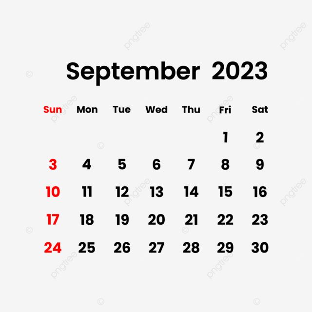 a calendar for the month of november, with red and black numbers on white background