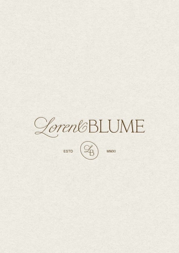 the logo for lorne and blume, which is also used as an appliance