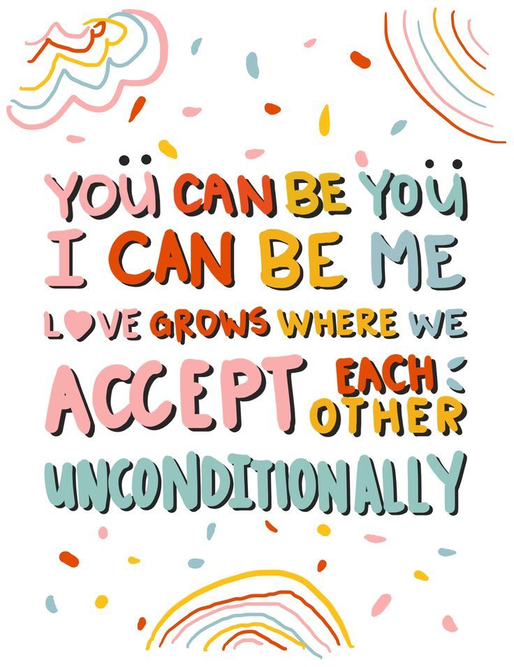 a quote that says you can be me love grows where we accept each other unconventionally