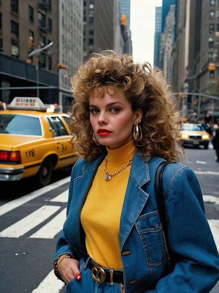 In the bustling streets of New York City during the 1980s, women embraced fashion like never before. Their outfits were bold, colorful, and truly refl... -  #ai #Beauty #Leonardo.ai #people #Portrait 80s Mum Fashion, 80s Fashion Aesthetic Women, Beautiful Celebrities 80s, 80s Retro Aesthetic Outfits, 80s Inspo Outfit, 1980s Fashion Women Clothing 80s Style, 90s British Fashion, 80s Inspired Outfits Party, 80s Fall Outfits