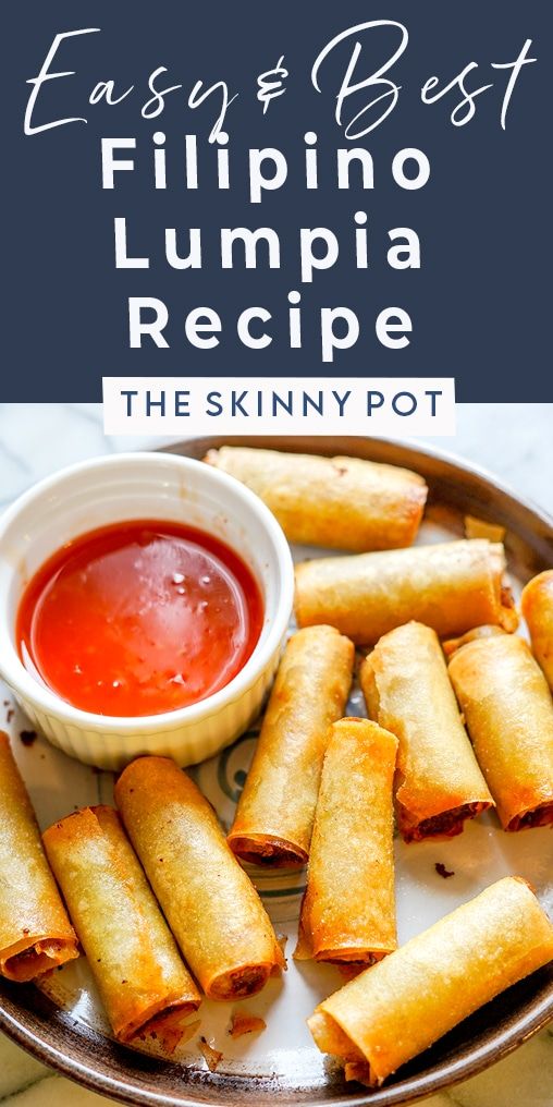 an easy recipe to make filipinos with dipping sauce