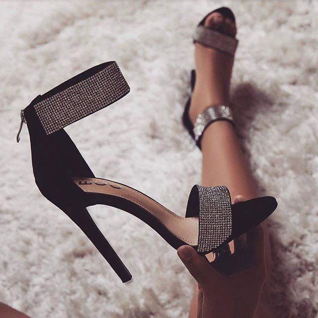 Diamond High Heels, Rhinestone High Heels, Crystal Heels, Crystal Sandals, Ankle Strap High Heels, Wedding Shoes Heels, Super High Heels, Stiletto Sandals, Fashion High Heels