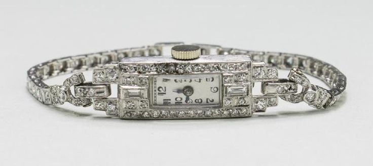 Platinum watch with Swiss movement, approximately 100 single cut diamonds tcw 2.50 carats. Length 6 1/4 inches, 15.9 grams. New battery as of 2/5/2018 Formal Diamond Jewelry With Vvs Clarity, Timeless Diamond Watch With Subdials, Timeless Diamond Watch With Subdials For Wedding, Timeless Watch Bands With Diamond Hour Markers For Anniversary, Diamond Wedding Watch With Subdials, Wedding Diamond Watch With Subdials, Classic Diamond Watch Bands For Formal Occasions, Classic Wedding Watches In Diamond White, Timeless Evening Watches With Single Cut Diamonds