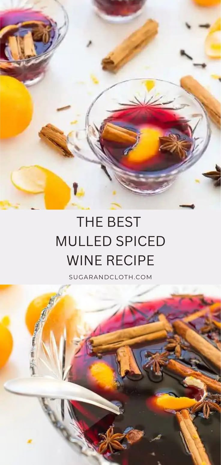 the best mulled spiced wine recipe