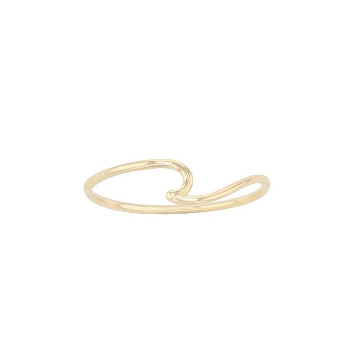 Signifying the ups and downs of life, this stylish 14k gold wave ring is a perfect everyday accessory. Signifying the ups and downs of life, this stylish 14k gold wave ring is a perfect everyday accessory. Watch the product video here. Width: 10 mm Metal: 14k gold Finish: polished Packaging: boxed Please note, due to the high value of this item, a signature may be required upon delivery. Size: 8. Color: Yellow. Gender: female. Age Group: adult. Modern 14k Gold Wavy Jewelry, Modern Wavy 14k Gold Jewelry, Yellow Gold Wavy Jewelry With Polished Finish, Everyday Yellow Gold Wavy Jewelry, Everyday Wavy Yellow Gold Jewelry, 14k Gold Wavy Rings, Gold Wave Ring, Gold Waves, Wave Ring