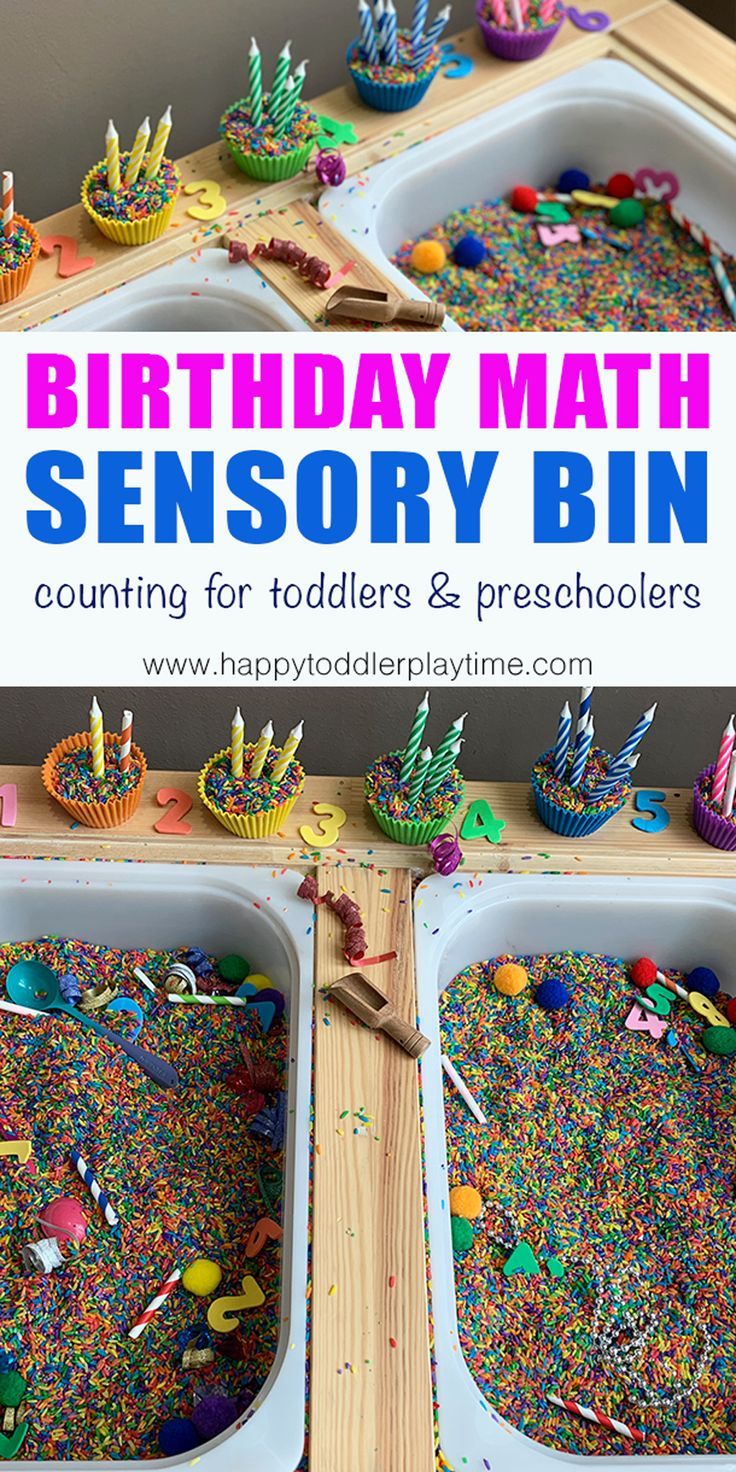 birthday math activity for toddlers and preschoolers