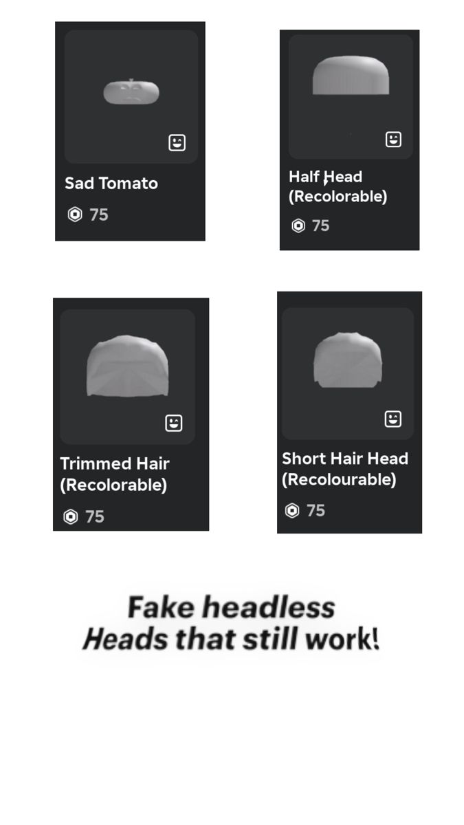 the instructions for how to use fake headlesss