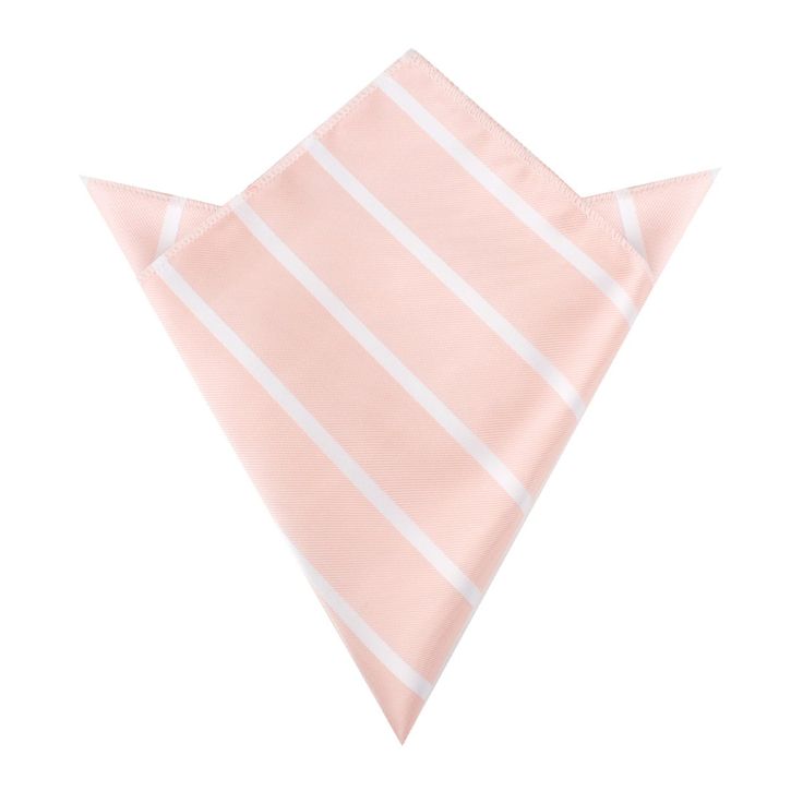 Blush Pink Striped Pocket Square | Mens Suit Handkerchief Squares Handmade Gentlemen Accessories for Guys | Handkerchiefs Online Shop Australia | Men's Fashions | OTAA #pocketsquare #handkerchief #wedding #mensfashion #groom #groomsmen #suits #style #mens #gentleman #menfashion #menstyle #meswear #OTAA #blush #pink Elegant Pink Wedding Handkerchiefs, Elegant Pink Handkerchiefs For Gifts, Mens Handkerchief, Suit Handkerchief, Gentlemen Accessories, Pink Pocket Square, Rose Gold Cufflinks, Handkerchief Wedding, Pocket Square Styles