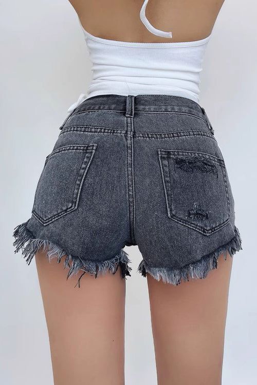 Item Type: ShortsMaterial: DenimLength: ShortsClosure Type: Button FlyColor: Light Blue. Dark Gray. WhiteSize: XS.S.M.L Size(cm) Pants Length Waist Hip XS 23 66 92 S 24 70 96 M 25 74 100 L 26 78 104 Ripped Denim Shorts, Rhinestone Dress, Dress Satin, Ripped Denim, Pants Length, Blue Dark, Bandage Dress, Mesh Dress, Velvet Dress