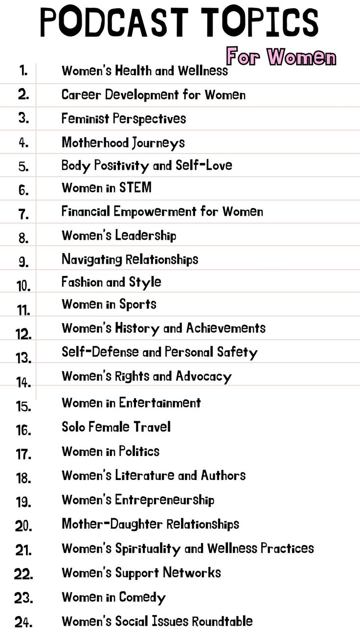 the women's health and well - being top ten