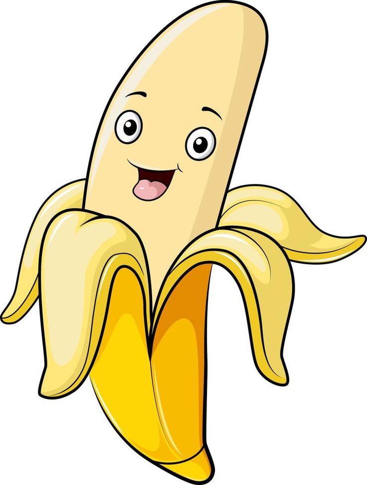 Cute banana cartoon mascot character Banana Pictures Cartoon, Banana Cartoon Cute, Fruits Cartoon Images, Banana Image, Banana Character, Banana Picture, Banana Cartoon, Body Parts For Kids, Hey Bear