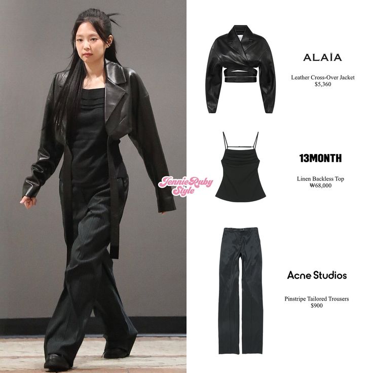 Jennie Street Style, Jisoo Outfit, Pop Outfits, Rose Clothing, Classy Casual Outfits, Closet Fashion, Kpop Fashion Outfits, Fall Street Style, Blackpink Fashion