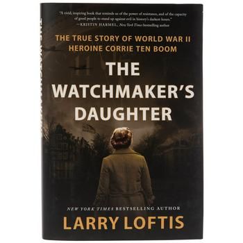 the book cover for the watchmaker's daughter by harry loftis is shown