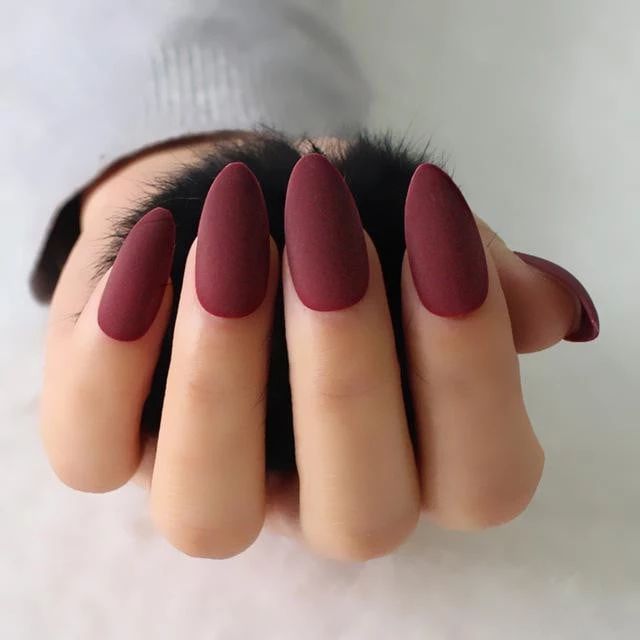 Red Nail, Lipstick Makeup, Coffin Nails Designs, False Nail, Nail Extensions, Nail Arts, Matte Nails, Nail Decorations, Nail Polish Colors