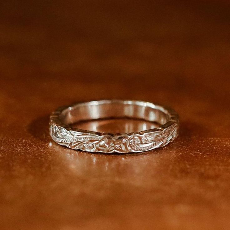 This ring was named after the jaw-dropping scenic spots at THE SILVER FALLS State Park in Oregon and features a stunning hand-carved floral pattern design. This dainty stacking band is just as beautiful alone as it is or as a set with one of our other rings, such as The Grand Ladybird. ABOUT THIS RING Material: 925 Sterling Silver Width: 3mm QUESTIONS ABOUT SIZING Go to our Ring Sizing Guide for details and important guidance. OTHER BENEFITS FOR YOU FREE First Size Exchange 30-Day Hassle Free Re Women Alternative, Engagement Rings Unique, Silver Falls State Park, Wedding And Engagement Rings, Silver Falls, Engagement Rings For Women, Rings Unique, Floral Pattern Design, Stacking Bands