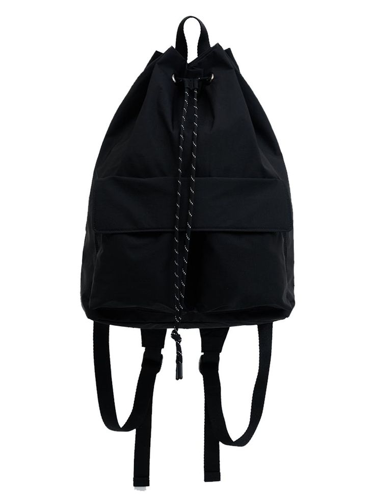 This is a comfortable and casual bag by Cord. that is made out of high quality and sturdy material. With distinctive mood of the design and comfortable wear, you can style it for your daily outfit.- Minimal logo embroidery detail- Adjustable shoulder strap length- Inner zipper pocket and dual pockets Sporty Black Chest Backpack, Nylon Backpack Gym Bag With Adjustable Strap, Nylon Gym Backpack With Adjustable Strap, Sporty Chest Bag Backpack For School, Daily Use Nylon Chest Bag Standard Backpack, Sporty Black Chest Bag, Sporty Black Chest Bag For Daily Use, Trendy Black Gym Bag With Adjustable Strap, Casual Black Large Capacity Backpack