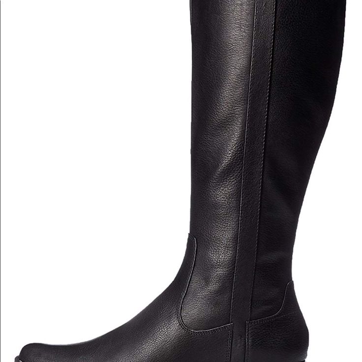 Black Tumbled Leather Women’s Size 7 Calvin Klein Calvin Klein Leather Boots Medium Width, Everyday Winter Leather Boots, Black Textured Leather Boots, Calvin Klein Black Boots With Round Toe, Calvin Klein Black Round Toe Boots, Everyday Leather Boots With Round Toe, Casual Wide Calf Leather Moto Boots, Black Leather Wide Calf Moto Boots, Everyday Black Leather Boots