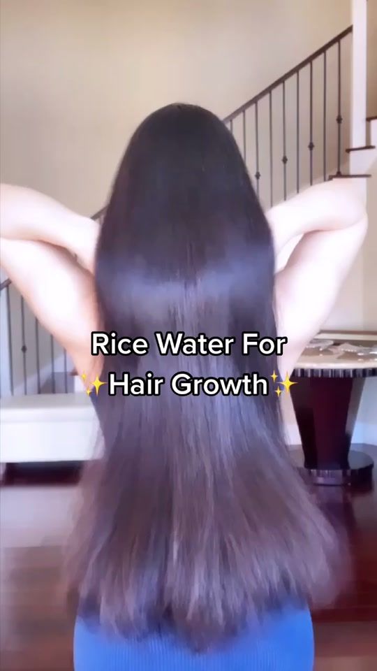 Rice water for hair growth! 🤯🤌 #YasClean #FindYourCore #hair #hairtutorial #ricewater Rice Water For Hair Growth, Rice Water For Hair, Water Hair Growth, Homemade Hair Treatments, Hair Growth Secrets, Hair Mask For Growth, Long Hair Tips, Hair Growing Tips, Rice Water