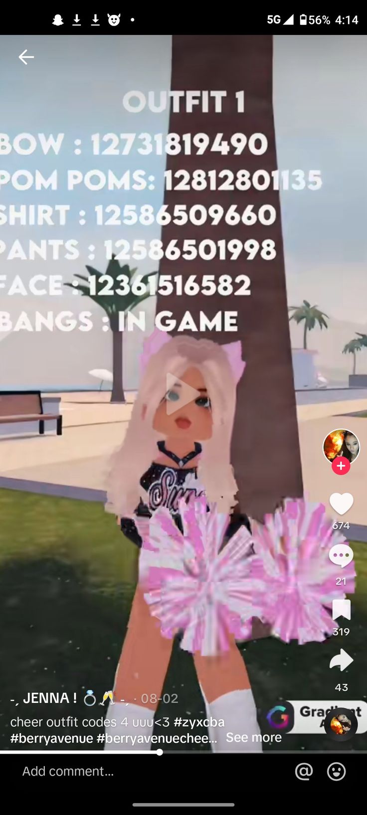 Cheerleading Berry Avenue Codes, Cheer Berry Avenue Codes, Berry Avenue Roleplay Ideas, Cheer Codes For Berry Ave, Roblox Cheer Uniforms Codes, Berry Avenue Cheer Codes, Blonde Hair Codes, Hair Codes, Cheer Uniform