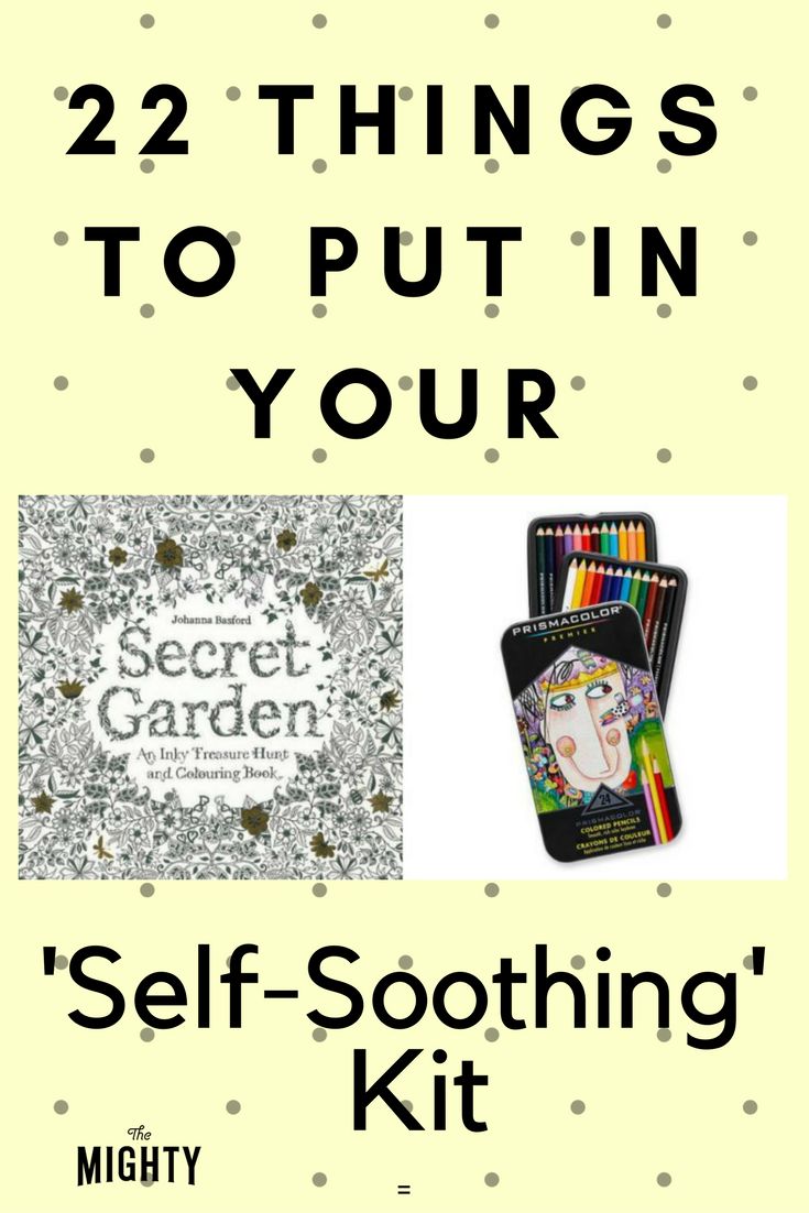 22 Things to Put in Your Self-Soothing Kit | The Mighty #selfcare #healthtips #mentalhealth Work Self Care Kit, Self Care Tool Kit, How To Self Soothe, Calming Kit, Overcoming Setbacks, Calm Down Box, Comfort Box, Self Care Kit, Lavender Aromatherapy