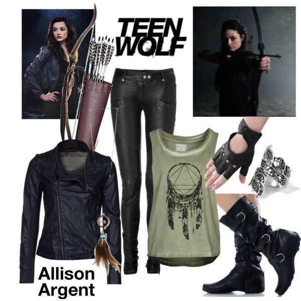 Alison Argent Outfits, Wolf Inspired Outfits, Allison Argent Outfits, Teen Wolf Allison, Wolf Outfit, Teen Wolf Fashion, Teen Wolf Outfits, Alison Argent, Badass Outfit