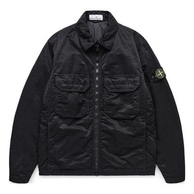 STONE ISLAND Light Outerwear 'Black' 7915Q0721-V0029 Light Outerwear, Island Lighting, Stone Island, Stone, Black