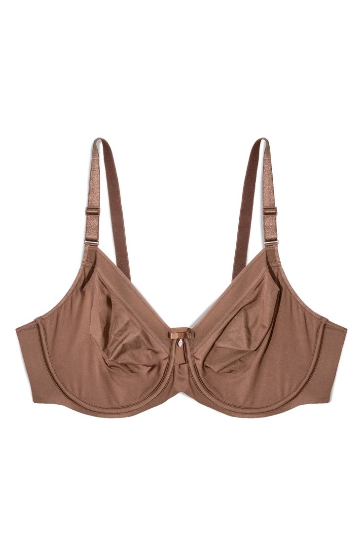 Enjoy smooth, seamless lift and support in this everyday bra designed with unpadded, opaque cups that contour to your natural shape. This full-coverage style features front-adjusting straps to easily customize the fit. 88% nylon, 12% spandex Hand wash, line dry Imported Black Owned/Founded Solid Nursing Bra With Medium Bust Support And Shaping, Full Coverage Shaping Nursing Bra, Classic Full Coverage Stretch Bra, Stretch Full Coverage Nursing Bra, Seamless Fitted Full Coverage Nursing Bra, Seamless Full Coverage Fitted Nursing Bra, Underwire Padded Cups Shapewear Bra, Fitted Underwire Nursing Bra With Medium Support, Shapewear Bra With Padded Underwire Cups