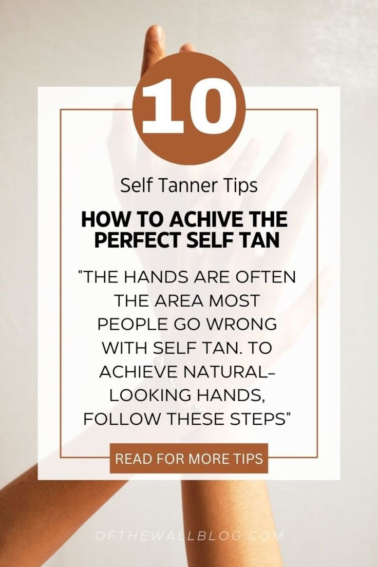 Achieve a Perfect Self-Tan with These Top 10 Tips and Tricks – Of The Wall Self Tanner, Fake Tan, Tips And Tricks, The Wall, Top 10, Reading, 10 Things, Wall