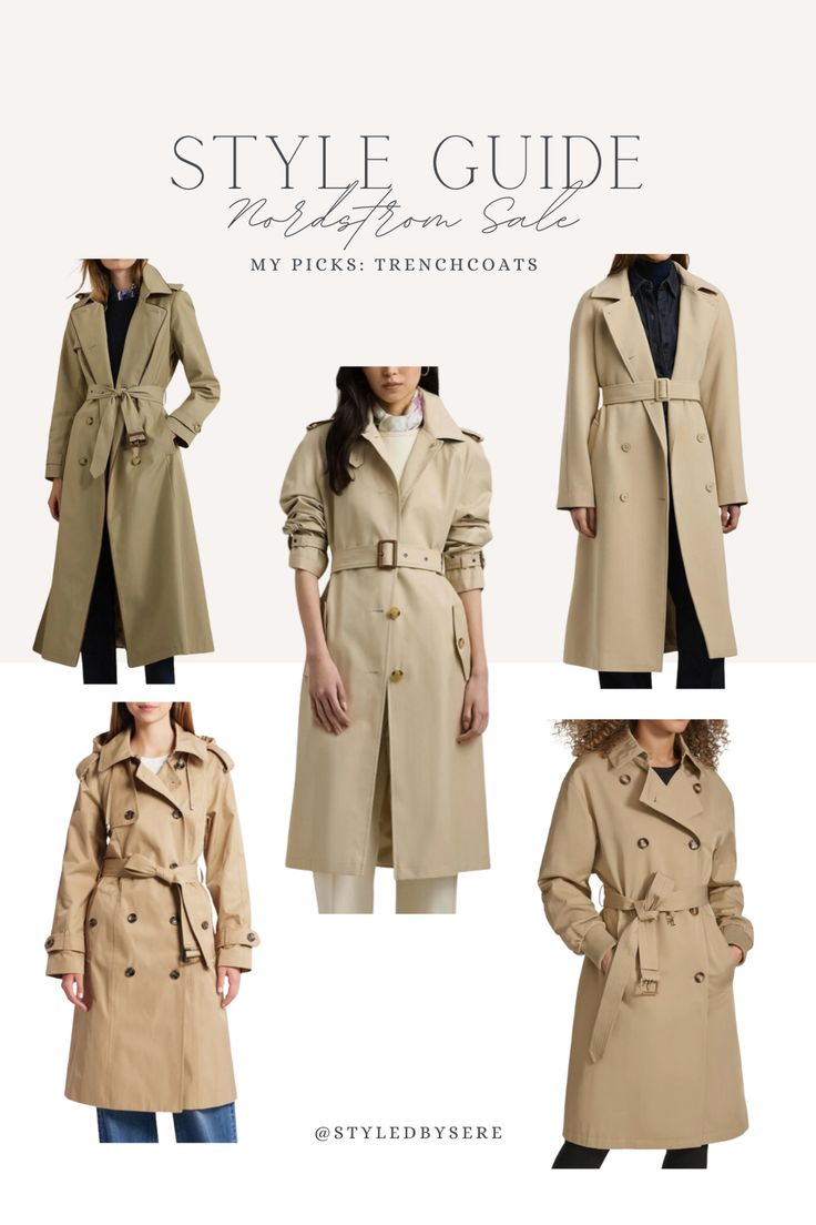 A spring & fall closet staple is the trench coat. And your wardrobe should not be without one. I typically opt for a tan / neutral color trench as it can be worn with any color. Here are my favorite trench coats from the Nordstrom Anniversary Sale! Capsule Wardrobe Trench Coat, Trenchcoat Outfits, Fall Closet Staples, Trenchcoat Outfit, Fall Closet, Nordstrom Sale, Easy Trendy Outfits, Nordstrom Anniversary Sale, Closet Staples