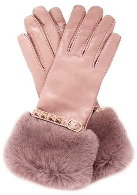 Pink Leather Gloves, Tout Rose, Pink Gloves, Fur Cuffs, Fashion Gloves, Fabulous Furs, Vintage Gloves, Pink Rabbit, Everything Pink