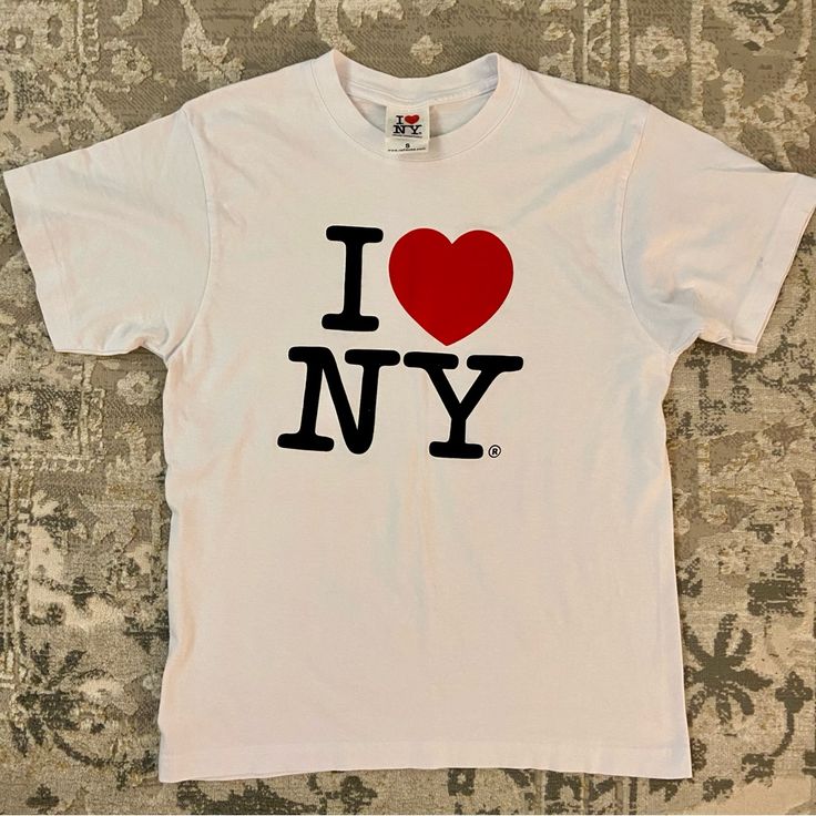 I Heart Ny Tee. Never Worn. Smoke Free Pet Free Home. I Love Tee Shirt, I Love Ny T Shirt, I Heart Nyc Shirt Outfit, I Heart Shirts Aesthetic, Graphic Tees Thrift, I ❤️ Shirt, I Heart New York Shirt Outfit, I Love Tshirt Designs, I Love New York Shirt Outfit