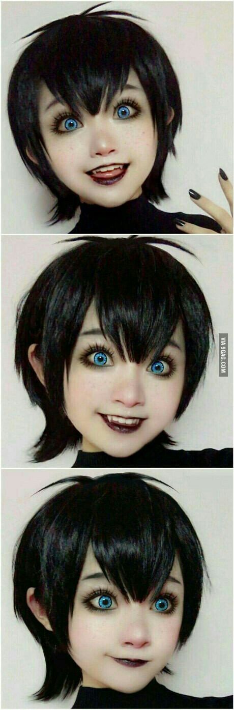 Wow... Dracula Cosplay, Mavis Cosplay, Extreme Make-up, Mavis Dracula, Beautiful Cosplay, Awesome Cosplay, Epic Cosplay, Hotel Transylvania, Cosplay Tutorial