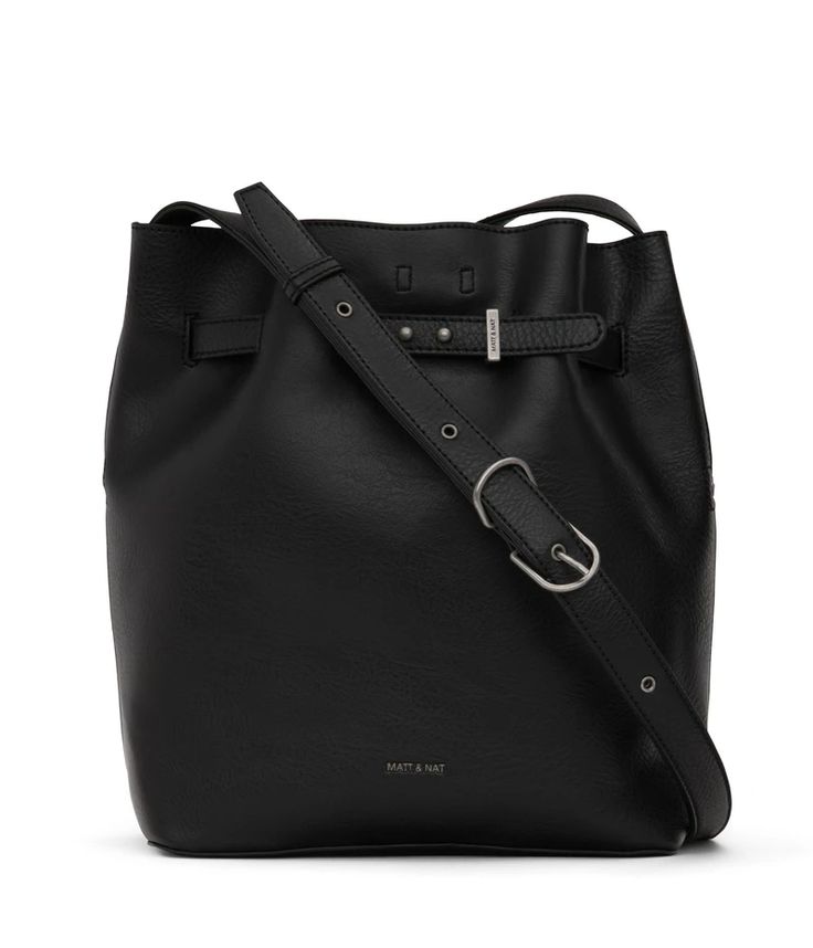 LEXI Bucket Bag – Matt & Nat USA Matt And Nat, Vegan Purses, Bucket Handbags, Vegan Handbags, Matt & Nat, Vegan Leather Handbag, Leather Hobo Bag, Leather Bucket, Purses Designer