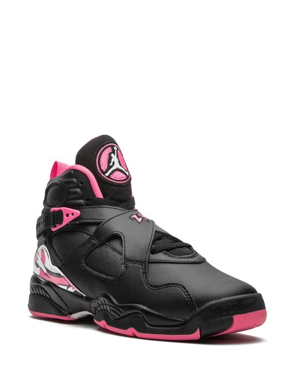 Shop Jordan Kids Air Jordan 8 Retro sneakers with Express Delivery - FARFETCH Sporty Jordan Shoes With Rubber Sole And Round Toe, Sporty Jordan Shoes With Rubber Sole, Leather High-top Sneakers With Rubber Sole For Training, Sporty High-top Sneakers With Round Toe, Boost Midsole High-top Sneakers For Training, Jordan Shoes For Light Sports With Round Toe, Jordan Shoes With Laces For Light Sports Round Toe, Casual Jordan Training Shoes With Rubber Sole, High-top Training Sneakers With Rubber Sole