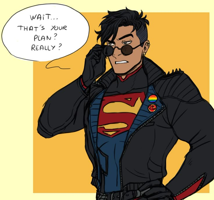 a drawing of a man in a superman suit talking on a cell phone with the caption wait that's your fun really?