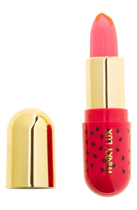 Winky Lux | Nordstrom Watermelon Makeup, Lip Balm Tinted, Watermelon Jelly, Winky Lux, Nails Feet, Flavored Lip Balm, Makeup Reviews, Lip Balms, Holy Grail