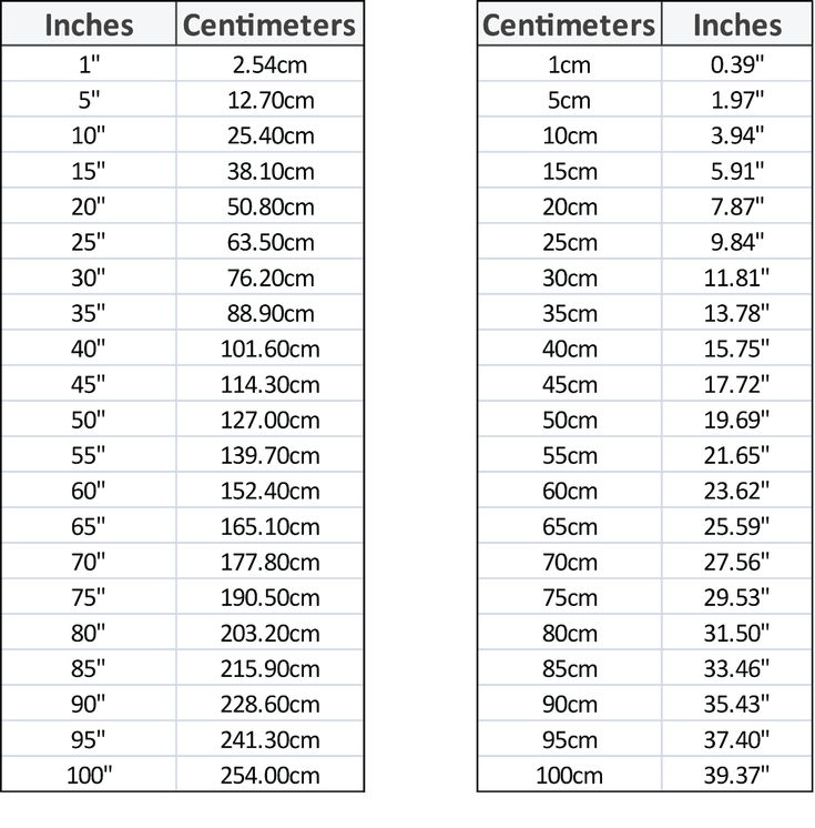 the size and height of each child's shoes, with measurements for each pair