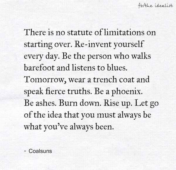 a piece of paper that has some type of text on it with the words,'there is no state of illuminations on starting over r - rivett