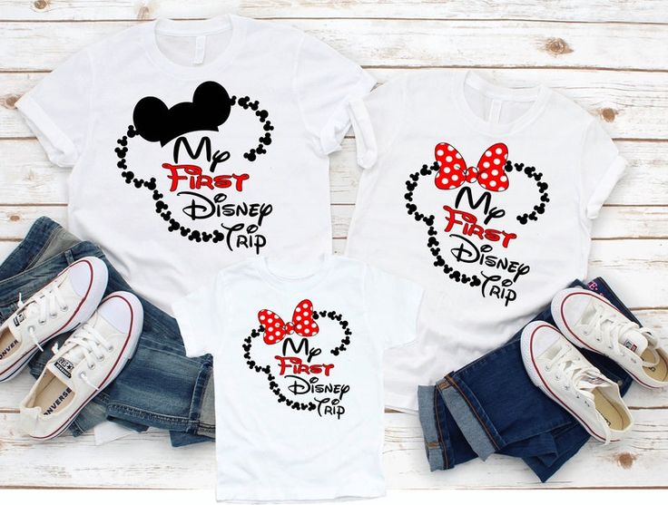 First Disney Trip, Family Disney Shirts Matching, Custom Disney Shirts, Pig Shirts, Disney Trip Shirts, Trip Shirts, Minnie Shirt, Memory Shirts, Disney World Shirts